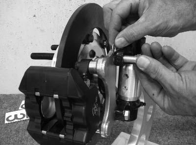6 7 8 7) NOTE: Using a 33/64 drill, drill out the ½ threads in your Total performance steering arms.