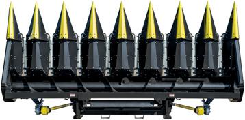 DRAGO GT, THE NEW FRONTIER OF CORN HEADS DragoGT, that is the result of a Great Technology developed inside a hi-tech plant, is born from an endless activity of research and trial.