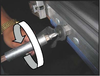 mounting hole using the #2 phillips head screwdriver. Refer to figure (B) A B * Picture for orientation & reference only.