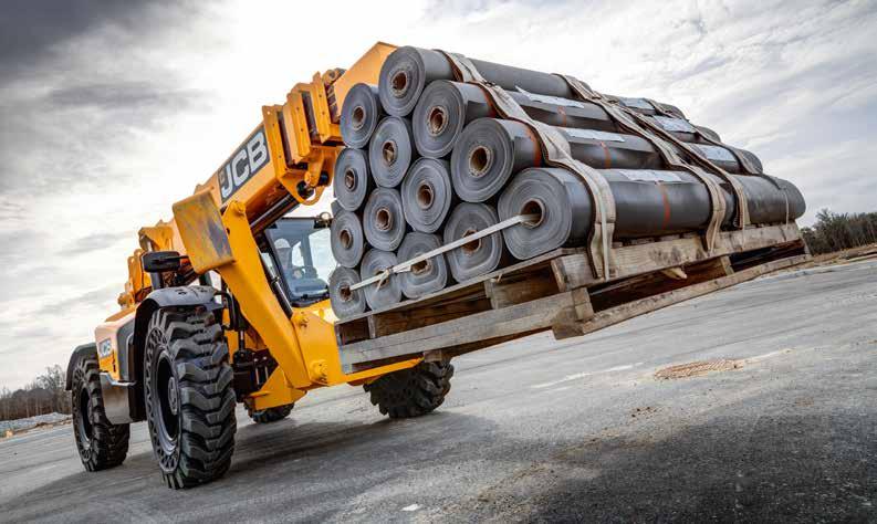 ATTACHMENTS. THE EFFICIENCY AND PRODUCTIVITY OF A JCB TELEHANDLER IS ENHANCED BY THE EXTENSIVE RANGE OF JCB ATTACHMENTS.