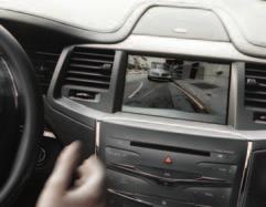 When you re backing out of or into a parking spot or garage, the standard Reverse Sensing System uses sensors on the rear bumper and a warning sound to help alert you, while a rear view camera gives