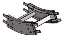 SERIES Vertical Bend 30 VB-30R500 UOM : pc Chain required 2-way : 0.8 meter Slide rail required 2-way: 4.