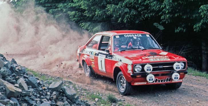 LAR 800P ( Cossack Mk 3 ) was not a lucky car for Roger Clark.