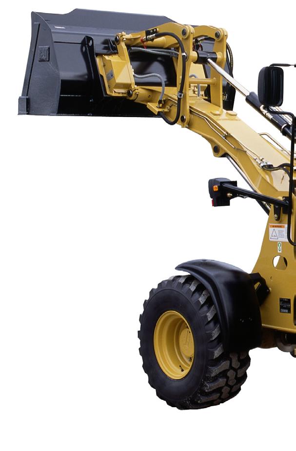 Combined with the VersaLink loader linkage and contoured hood, the Compact Wheel Loader has unmatched viewing to the ground.