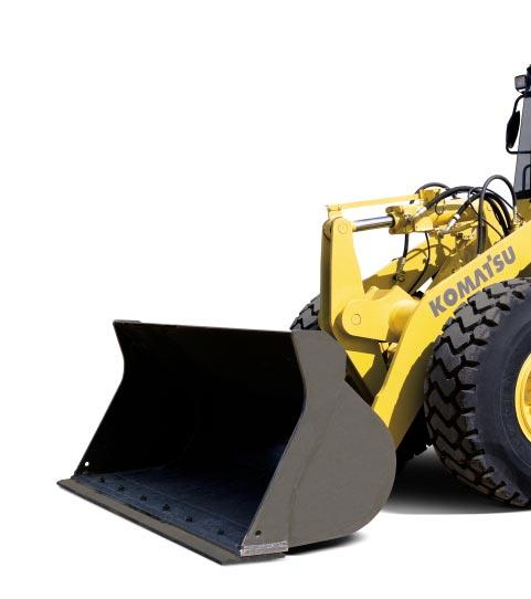 Komatsu-integrated design offers the best value, reliability, and versatility. Hydraulics, power train, frame, and all other major components are engineered by Komatsu.