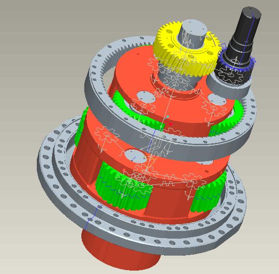 Dynamic Simulation of Gearbox We simulate