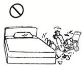 Driving on too steep of an incline could also result in a rollover.