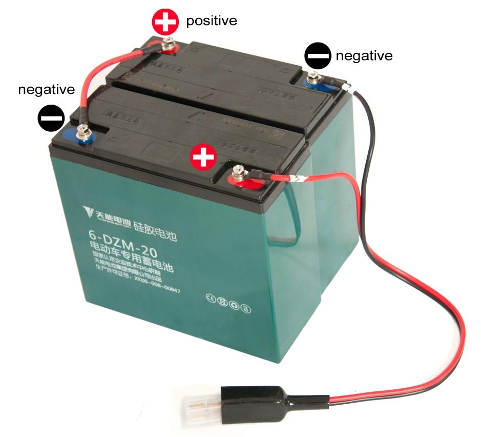 Lead acid battery wiring diagram (in case you buy and install such SLA battery and charger yourself) Lead acid battery wiring diagram : Bear