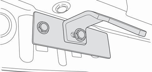 Complete Steps 1 9 on the Driver s Side then repeat them on the Passenger Side. The illustrations show the Driver s Side. Drill Holes for Rear Arm Locate the Drill Template in the parts kit.