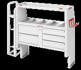 Literature Holder Compartment 0 --0 Heavy Duty Shelf Unit (for Secure Storage Modules - " x " x ") 0--0 Drawer Secure Storage Module (" x " x ") --0 Refrigerant Tank