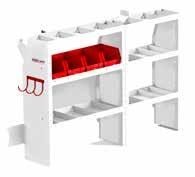 shelf unit ½" tall) --0 REDZONE Medium Bin Set (") --0 Red Zone Hook Cord or Tool Holder --0 Adjustable Shelf Unit (" x " x ½")