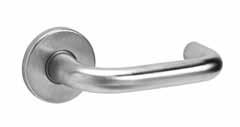 LWA Lever: Wrought Rose: Wrought LWB Lever: Wrought 2-1/4 (57) LSA Lever: Cast Rose: Wrought 2-1/2* (64) 5-1/8