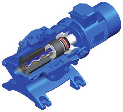 Multiple flanges on single pump - Flanges can be positioned on site Revolutionary joint - Coupling rod length reduced by 80% - Reduced number of parts - Hardened for long-life operation Optional: