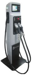 easy to use and complies with the current standards (CHAdeMO, Combo.