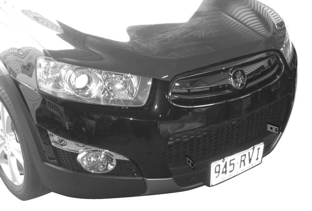 Modify the Front Bumper Bar Grille.