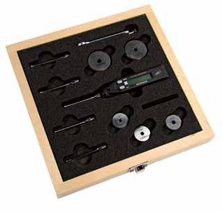 0727 Set of DIGI-MET 2 point internal micrometers 65 Proxi 878 Switchable increment value 0.01/0.001/0.