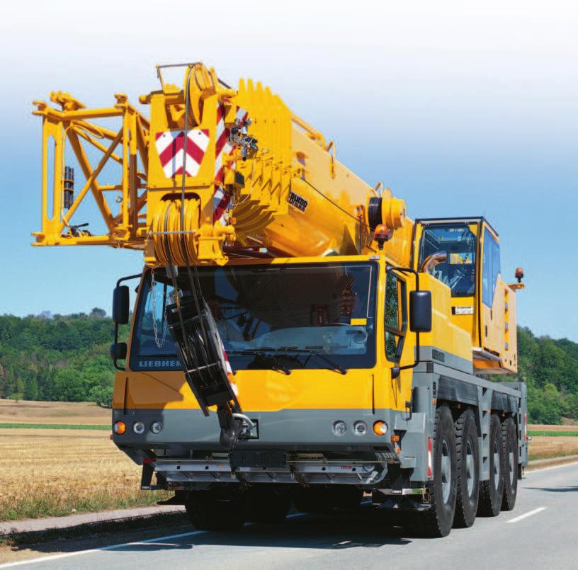 Mobile crane Product advantages Max. lifting capacity: 100 t Max.