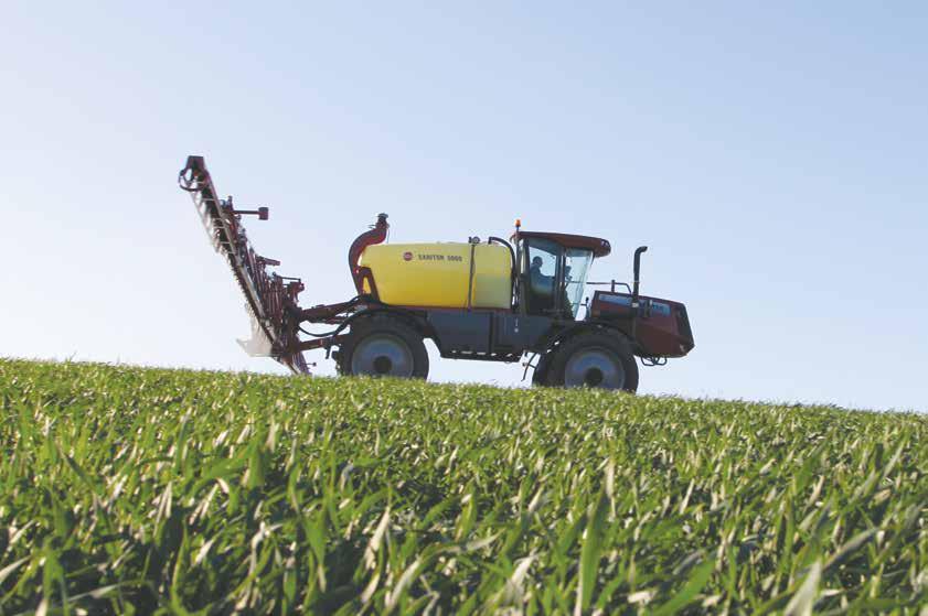 Smart Sensors Ultrasonic sensor hardware and software is designed by NORAC specifically for sprayer boom height control applications.