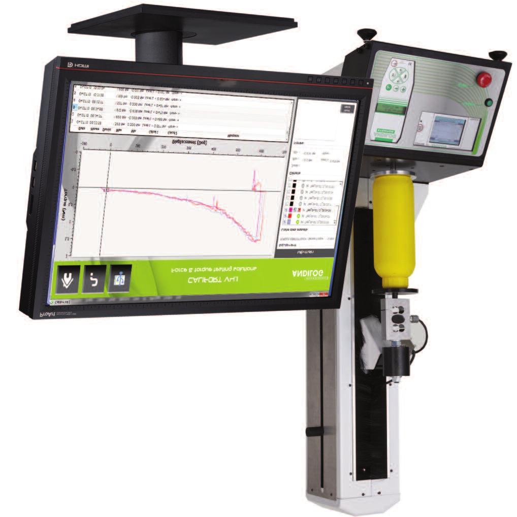 The user has access to the most important data of the measurement and a limited access to the test configurations.