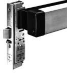 SERIES 3300 FIRE-RATED: UL 1034B 3-Hour Fire Label Electric Latch Retraction Cylinder Dogging (not for