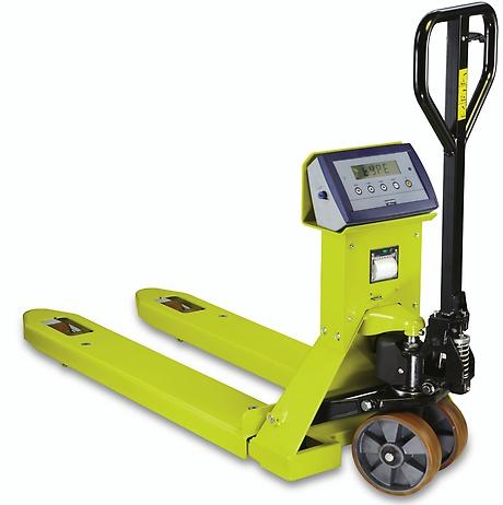 GS/P 25S4 1185X555 THE INTELLIGENT SCALE PALLET TRUCK SCALE TRUCK GS/P The GS/P pallet truck is an intelligent and robust tool to be