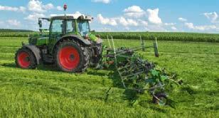 The all-rounder The Fendt s with three-point mounting and four, six or eight rotors can be used for any job and