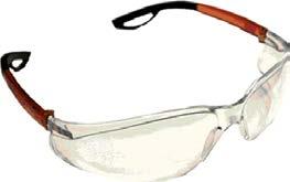 Personal safety equipment Safety goggles LLE transparent UV protection.
