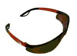 03 kg Safety goggles LLE tinted UV protection. In compliance with EN 170.