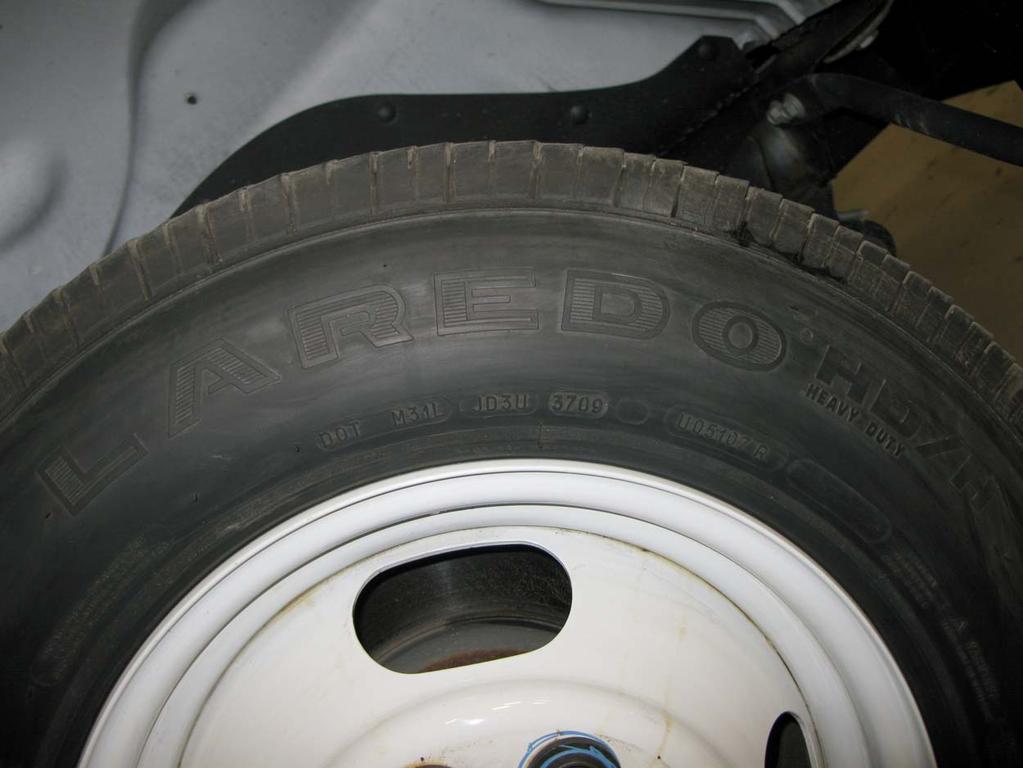 Tire Model Number and
