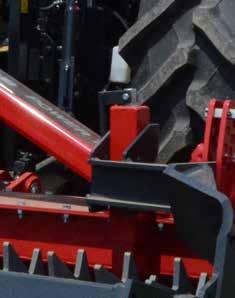 when lifted to reduce tractor lifting capacity Track eradicator Easy