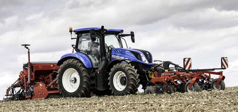 Performing drill combination The POWERTILL combine with mechanical seed drill is a powerful drill combination, either with ECOLINE or PROFILINE and hydraulic combi hitch, which also allow a quick