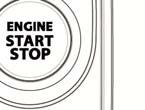 START/STOP: Note : Remote Engine Start - Press the button 1 time and then, within 3 seconds, press and hold the button for 2 seconds Lock, Unlock and Remote Starting icon is displaying with One LED