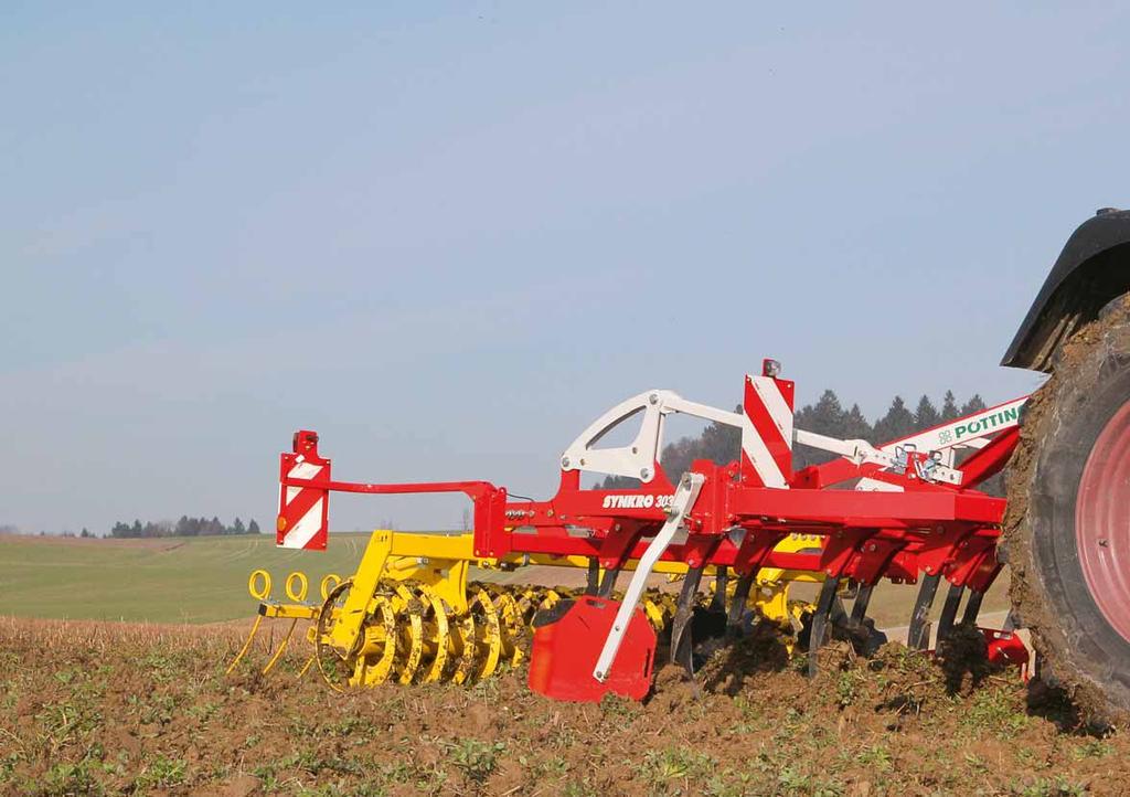 Stubble cultivator Breathing life into soil The PÖTTINGER SYNKRO cultivators have been developed to deliver the best in stubble cultivation and are suitable