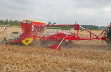 Working cost-effectively Combining a SYNKRO stubble cultivator with a VITASEM seed drill provides the basis for high output and cost-effective mulch drilling technology.