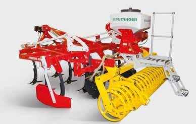 NEW TERRADISC 6001 TEGOSEM catch crop sowing system TEGOSEM 200 / TEGOSEM 500 The TEGOSEM catch crop sowing unit combines soil cultivation and sowing a catch crop in a single pass to save time and
