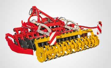 TERRADISC 3001 TERRADISC rigid compact disc harrows The short construction is a key feature of PÖTTINGER compact disc harrows. The TERRADISC offers you a choice of working depths between 1.18 4.
