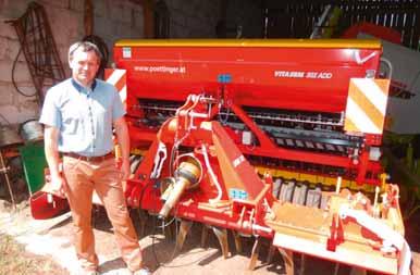 that it is free to rotate Tomasz Grzeczka, Poland I cover around 247,1 acres / 100 ha every year with the VITASEM 302 ADD and LION 302 combination.