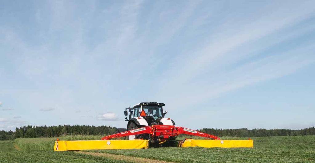 Mowers The perfect cut A precision mowing process is the starting point for high forage quality.