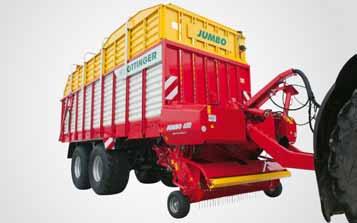 34 / 34 118 221 kw / 160 300 hp JUMBO loader wagons with loading rotor The highest performance, strength and reliability are the trademarks of PÖTTINGER s flagship wagon the JUMBO.