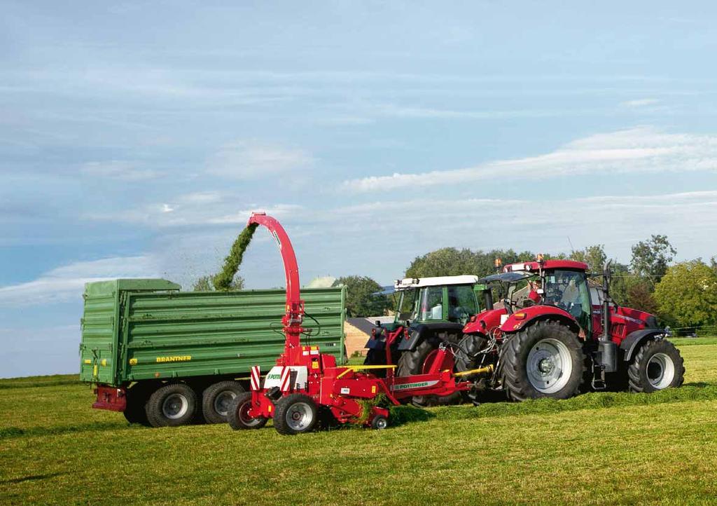 Forage harvesters MEX 6 MEX Forage harvesters PÖTTINGER's MEX 5 and MEX 6 forage harvesters offer maximum performance for harvesting