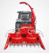 Mounting hp / kw Maize header ft / m Pick-up ft / m Knives Weight bs / kg Forage harvester from 130 / 96 to 220 / 162 MEX 5 Linkage 7.