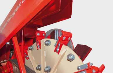 Technology in detail Proven flywheel technology The combination of feed rollers, exact chopped length with