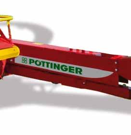 The row-less maize header enables you to harvest independently of rows or row spacing. Grass pick-up The 6.