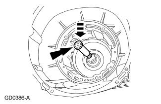 Page 10 of 22 15. Install the forward clutch hub and the No.