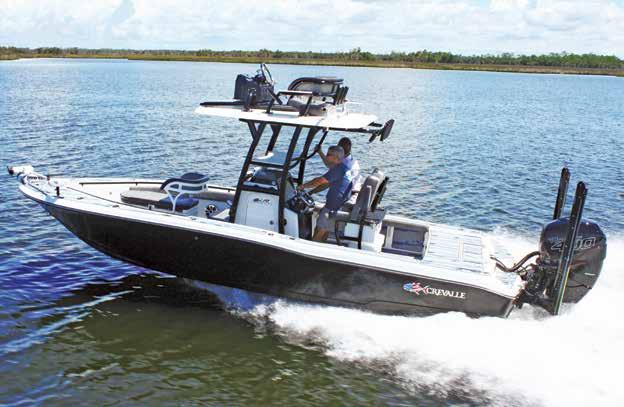 About us Crevalle Boats, Division of Littoral Marine builds family friendly boats focused on reliability, durability, and excel lence in design by leveraging and respecting the indivi dual talents of