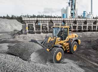 Durable by design Designed with durability in mind, the H-series wheel loaders are built with a strong frame structure, ideally-matched to Volvo powertrain.