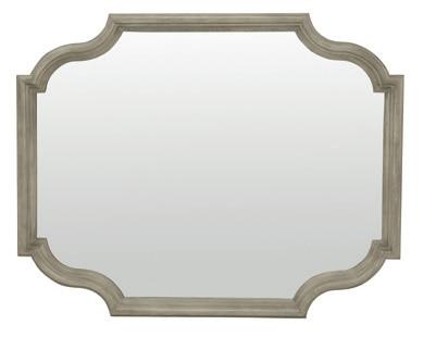 MARQUESA INDEX 359-321 MIRROR W 38 D 1-3/4 H 48 in. W 96.52 D 4.45 H 121.92 cm. Wood-framed mirror with non-beveled mirror glass. Can be hung vertically or horizontally.