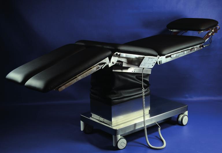 The GOLEM operating tables are manufactured in a wide range of models that makes it possible for every user to choose a design and equipment fully satisfying their demanding requirements.