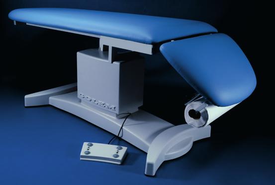 Traction table The GOLEM T table is designed for patient traction, but it can of course be used for rehabilitation as well.