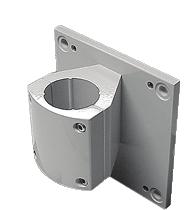 00 wall mount Designed for mounting all top mount arms to any flat vertical surface and provides leveling adjustment. Mounting plate 6 x 6.